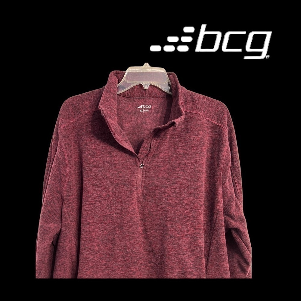 bcg (EUC) Men’s  1/2 Zip Fleece Size XL